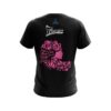 Track Breast Cancer Family Bond CoolWick Bowling Jersey - Image 2