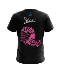 Alternative view of Track Breast Cancer Family Bond CoolWick Bowling Jersey