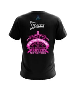 Alternative view of Track Breast Cancer Hope CoolWick Bowling Jersey