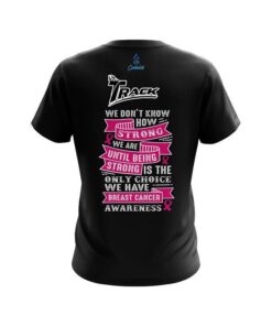 Alternative view of Track Breast Cancer Strength CoolWick Bowling Jersey