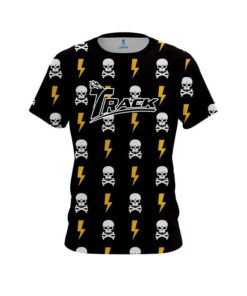 Track Lightning Skull CoolWick Bowling Jersey
