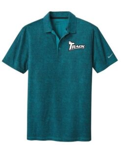 Track Navy Blue Nike Dri-FIT Crosshatch Coolwick Polo