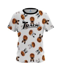 Track Pumpkin Puppy Patch CoolWick Bowling Jersey
