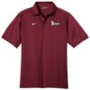 Track Cyborg Nike Team Red Dri-FIT Sport Swoosh Coolwick Polo