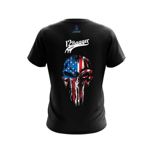 12Bagger American Pride CoolWick Bowling Jersey - Image 2