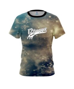 12Bagger Blurred Snowflakes CoolWick Bowling Jersey