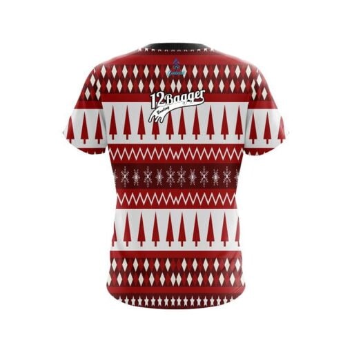12Bagger Christmas Spirit CoolWick Bowling Jersey - Image 2