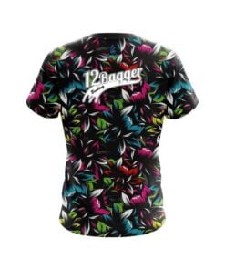 Alternative view of 12Bagger Flower Bloom CoolWick Bowling Jersey