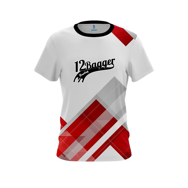 12Bagger Flyer Red CoolWick Bowling Jersey