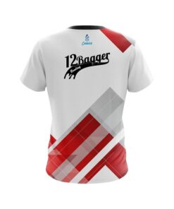 Alternative view of 12Bagger Flyer Red CoolWick Bowling Jersey