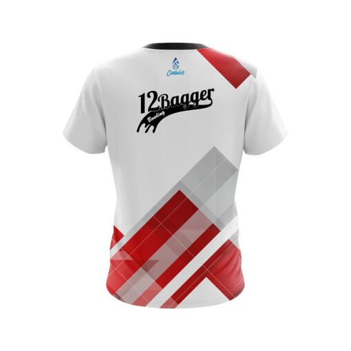 12Bagger Flyer Red CoolWick Bowling Jersey - Image 2