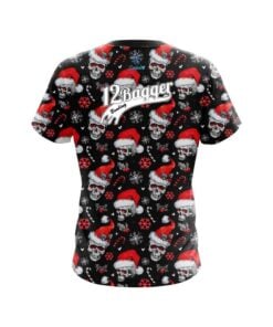 Alternative view of 12Bagger Jolly Sugar Skull CoolWick Bowling Jersey