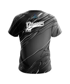 Alternative view of 12Bagger Melting Silver CoolWick Bowling Jersey