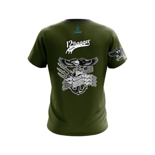 12Bagger Military Honor CoolWick Bowling Jersey - Image 2
