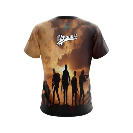 12Bagger Mission Complete CoolWick Bowling Jersey - Image 2