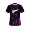 12Bagger Pink Steel Comb CoolWick Bowling Jersey