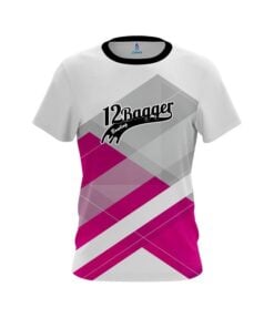 12Bagger Racing Pink CoolWick Bowling Jersey