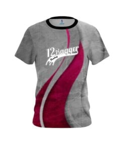 12Bagger Rough Edges Pink CoolWick Bowling Jersey