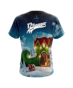 Alternative view of 12Bagger Santas Workshop CoolWick Bowling Jersey