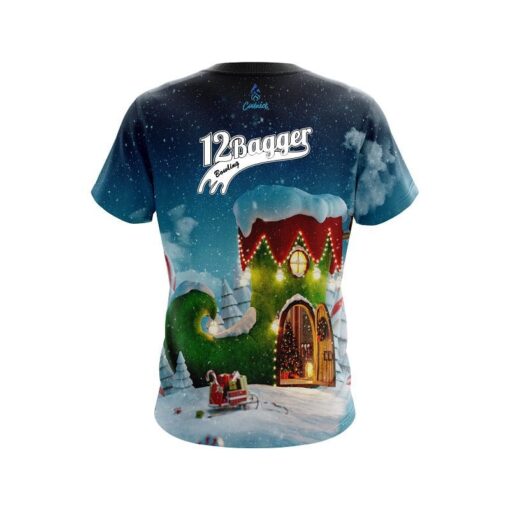 12Bagger Santas Workshop CoolWick Bowling Jersey - Image 2