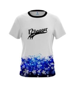 12Bagger Snowflake Season CoolWick Bowling Jersey