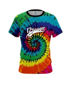 12Bagger Tye Dye CoolWick Bowling Jersey