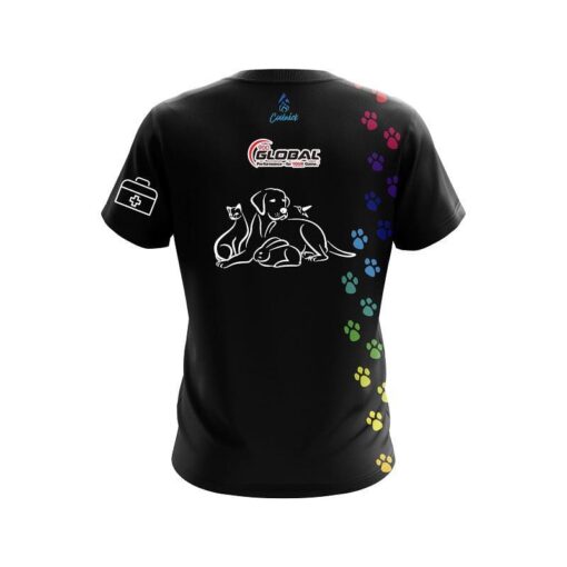 900 Global Animal Rescue CoolWick Bowling Jersey - Image 2