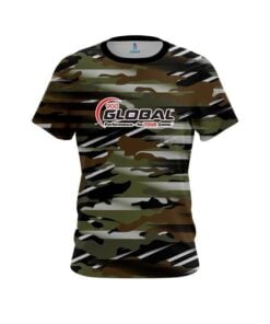 900 Global Camo Grunge CoolWick Bowling Jersey