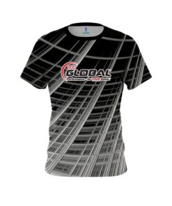 900 Global Chrome Wavy Dimension CoolWick Bowling Jersey