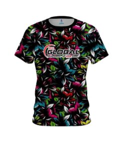 900 Global Flower Bloom CoolWick Bowling Jersey