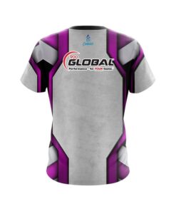 Alternative view of 900 Global Iron Purple CoolWick Bowling Jersey