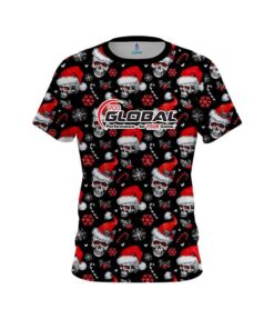 900 Global Jolly Sugar Skull CoolWick Bowling Jersey