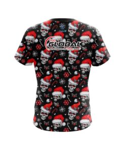 Alternative view of 900 Global Jolly Sugar Skull CoolWick Bowling Jersey