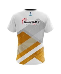 Alternative view of 900 Global Racing Orange CoolWick Bowling Jersey