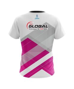 Alternative view of 900 Global Racing Pink CoolWick Bowling Jersey