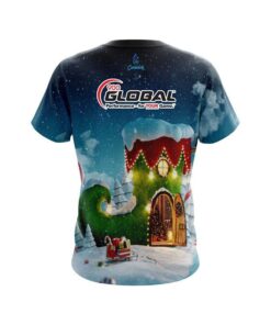 Alternative view of 900 Global Santas Workshop CoolWick Bowling Jersey