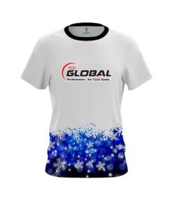 900 Global Snowflake Season CoolWick Bowling Jersey