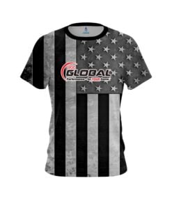 900 Global USA Steel Flag CoolWick Bowling Jersey