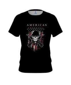 Plain American Veteran CoolWick Bowling Jersey