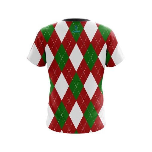 Plain Argyle Green CoolWick Bowling Jersey - Image 2