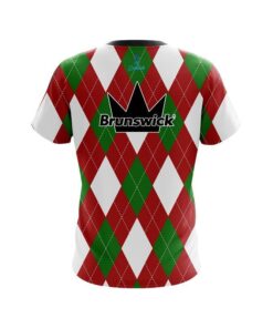 Alternative view of Brunswick Argyle Green CoolWick Bowling Jersey