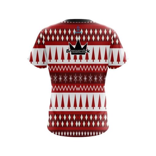 Brunswick Christmas Spirit CoolWick Bowling Jersey - Image 2