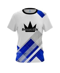 Brunswick Flyer Blue CoolWick Bowling Jersey