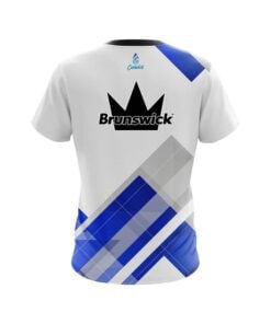 Alternative view of Brunswick Flyer Blue CoolWick Bowling Jersey