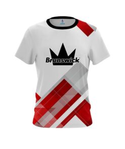 Brunswick Flyer Red CoolWick Bowling Jersey