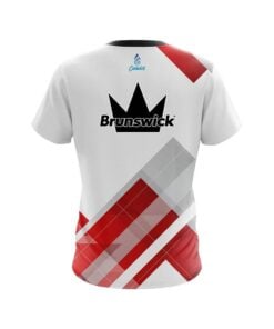 Alternative view of Brunswick Flyer Red CoolWick Bowling Jersey