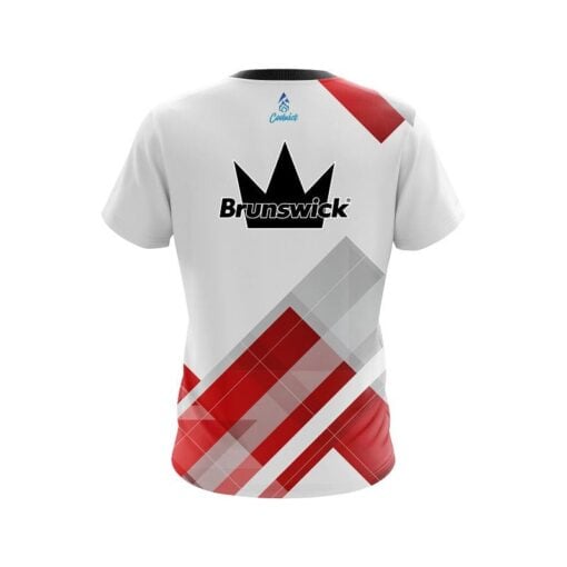 Brunswick Flyer Red CoolWick Bowling Jersey - Image 2