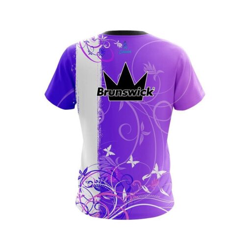 Brunswick Garden Bloom CoolWick Bowling Jersey - Image 2