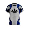 Brunswick Iron Blue CoolWick Bowling Jersey