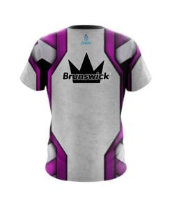 Alternative view of Brunswick Iron Purple CoolWick Bowling Jersey